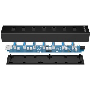 Orico H7013-U3-AD USB 3.0 Black