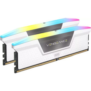 Memorie Corsair Vengeance RGB White 32GB DDR5 6000MHz CL36 Dual