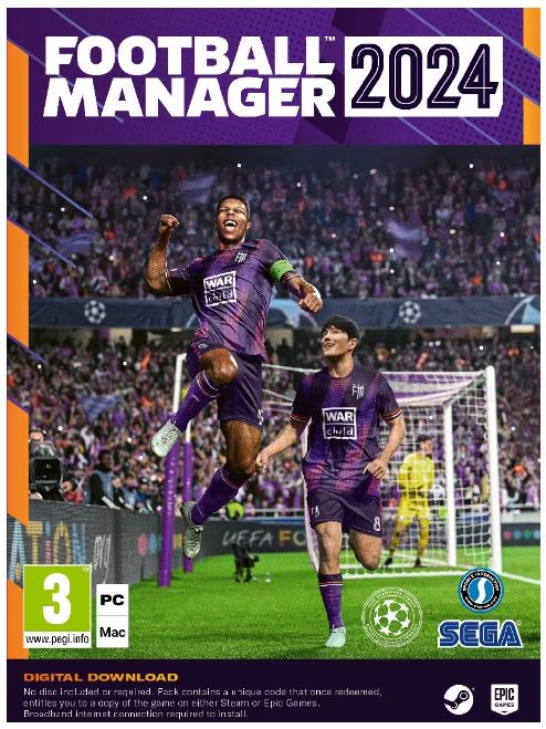 Joc Sega Football Manager 2024 (Code in a Box) pentru PC