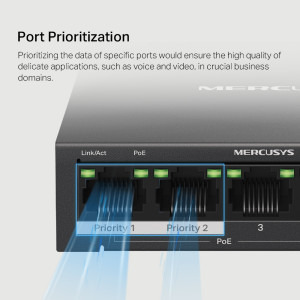 MERCUSYS Gigabit MS105GP