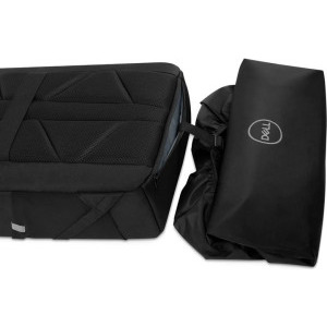 DELL Rucsac notebook gaming 17.3 inch GM1720PM Black, rezistent la apa, acoperire extra pe timp de ploaie, design reflectorizant