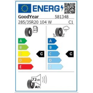 Goodyear UG Performance 3 XL285/35R20 104W