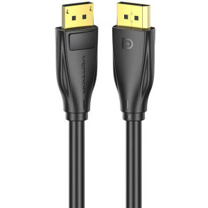 Vention DisplayPort Male - DisplayPort Male, 4K@60Hz, 1.5 m, negru