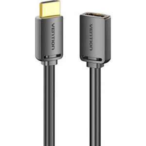 Vention HDMI Male - HDMI Female, v2.0, 3 m, negru