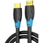 Cablu video Vention HDMI Male - HDMI Male, 4K@60Hz, 1.5 m, negru/albastru