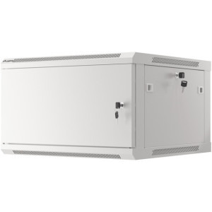 Lanberg WF01-6606-00S 6U, Wall mount, 600 mm, Metal door, Gri