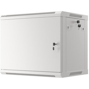 Lanberg WF01-6409-00S 9U, Wall mount, 450 mm, Metal door, Gri