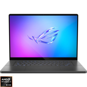 ASUS Gaming 16'' ROG Zephyrus G16 GA605WV, 2.5K OLED 240Hz, Procesor AMD Ryzen™ AI 9 HX 370 (24M Cache, up to 5.10 GHz), 32GB LPDDR5X, 1TB SSD, GeForce RTX 4060 8GB, No OS, Eclipse Gray