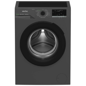 Masina de spalat rufe Arctic APLM2WFSU28411A, 8 kg, 1400 RPM, Clasa A, Silent Inverter, ExtraSteam, Steam, WaterMode, Prewash, Add-In, Antracit