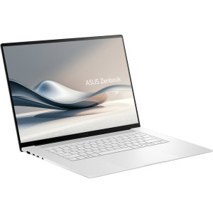 ASUS 16'' Zenbook S 16 OLED UM5606WA, 3K 120Hz Touch, Procesor AMD Ryzen™ AI 9 HX 370 (24M Cache, up to 5.10 GHz), 32GB LPDDR5X, 2TB SSD, AMD Radeon 890M, Win 11 Pro, Scandinavian White