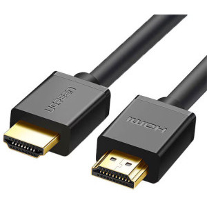Cablu video Ugreen HD104 HDMI Male - HDMI Male, v2.0, 1 m, Negru