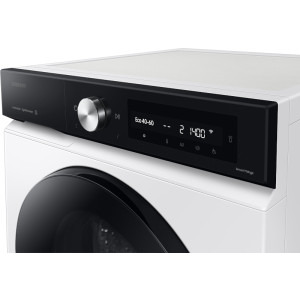Samsung WW90DB7U94GEU4, Bespoke AI, 9 kg, 1400 RPM, Clasa A, AI Wash, Auto Dosing, AI EcoBubble, Super Speed, AI Energy, Alb