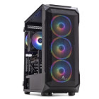 Gaming DRAGON Epic UltraPlus Powered by GIGABYTE, AMD Ryzen 5 7600X 4.7GHz, 32GB DDR5, 2TB SSD, RTX 4070 SUPER 12GB GDDR6X, Iluminare RGB