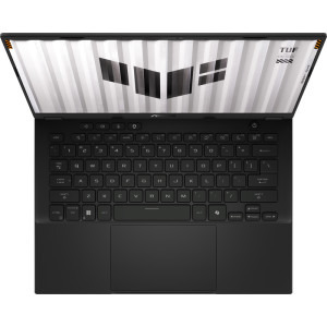 ASUS Gaming 14'' TUF A14 FA401WV, 2.5K 165Hz, Procesor AMD Ryzen™ AI 9 HX 370 (24M Cache, up to 5.1 GHz), 32GB LPDDR5X, 2TB SSD, GeForce RTX 4060 8GB, No OS, Jaeger Gray