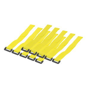 Logilink Cable Tie with velcro, yellow