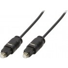 Cablu audio Logilink S/PDIF Optic Male - S/PDIF Optic Male, 5m, negru