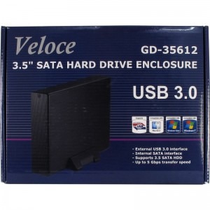 Inter-Tech Veloce GD-35612 USB 3.0