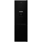 Combina frigorifica Heinner HC-V270BKWDE++, 268 L, Clasa E, Iluminare LED, Dozator apa, 170 cm, Negru