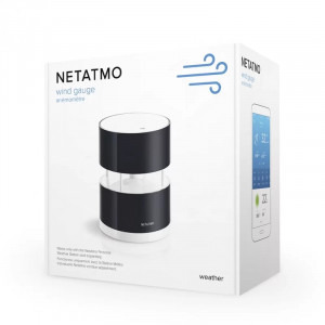 Netatmo Modul aditional de vant pentru statie meteo, Monitorizare viteza si directie