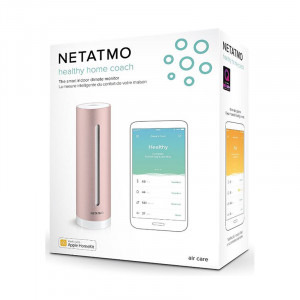 Netatmo Dispozitiv de masurare a calitatii aerului Home Coach, Temperatura, Umiditate, CO2, Zgomot