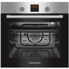 Cuptor incorporabil Heinner HBO-S567LDTGC-IX, Electric, 56 L, Mutifunctional, 7 functii, Grill, Display, Clasa A, Inox