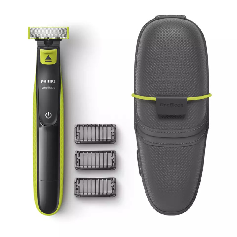 Aparat de ras Philips OneBlade QP2520/65, aparat hibrid pentru barbierit si tuns barba