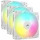 Ventilator Corsair RS Series RS120 ARGB 120mm Three Fan Pack White
