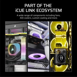 Corsair iCUE LINK RX120 Max RGB Expansion Kit 120mm Black