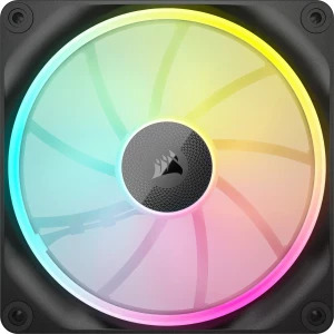 Ventilator Corsair iCUE LX140 RGB Fan 140mm Black