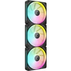 Ventilator Corsair iCUE Link LX120 RGB Starter Kit 120mm Three Fan Pack Black