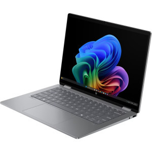 HP 14'' OmniBook X Flip 2-in-1 14-fk0022nn, 2880 x 1800 OLED 48-120Hz Touch, Procesor AMD Ryzen™ AI 5 340 (16M Cache, up to 4.8 GHz), 16GB LPDDR5X, 1TB SSD, AMD Radeon 840M, Win 11 Home, Meteor Silver