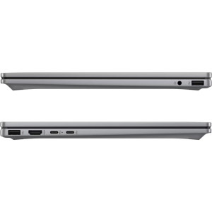 HP 14'' OmniBook X Flip 2-in-1 14-fk0024nn, 1920 x 1200 IPS Touch, Procesor AMD Ryzen™ AI 5 340 (16M Cache, up to 4.8 GHz), 16GB LPDDR5X, 1TB SSD, AMD Radeon 840M, Win 11 Home, Meteor Silver