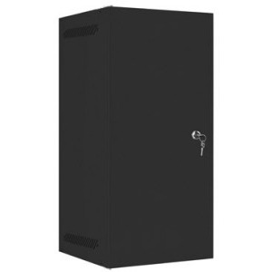 Lanberg WF10-2312-00B 12U, Wall mount, 310 mm, Metal door, Negru