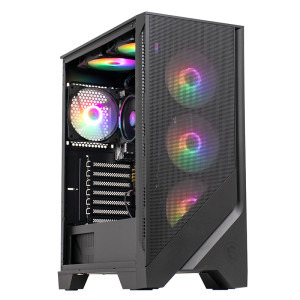 PC Gaming BALAUR Epic ProMax, AMD Ryzen 5 PRO 8600G 4.3GHz, 32GB DDR5, 1TB SSD, RTX 5060 8GB GDDR7, Iluminare RGB