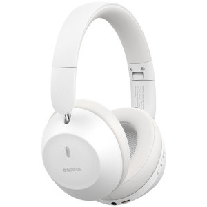 Baseus Over-Ear, Bass 30 Max Bluetooth White