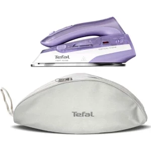 Tefal Fier de calcat pentru voiaj First Class DB1612E0, 1000W, 10g/min, Alb/Violet