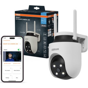 OSRAM SMART+ WIFI CAMERA 360 OUTDOOR WHITE