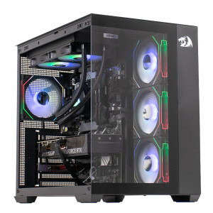 PC Gaming GREUCEANU Legendar UltraMax, Intel Core Ultra 7 265K 3.9GHz, 32GB DDR5, 2TB SSD, RTX 5070 12GB GDDR7, Iluminare RGB