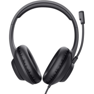 Trust On-Ear, Ayda Max USB - ENC Black