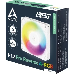 ARCTIC AC P12 Pro Reverse 120mm ARGB White