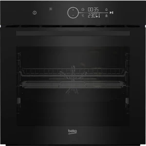Beko BCBIMA17400KSBS, Electric, 72 L, Autocuratare hidrolitica, AeroPerfect, 3D Cooking, AirFry, Clasa A+, Negru