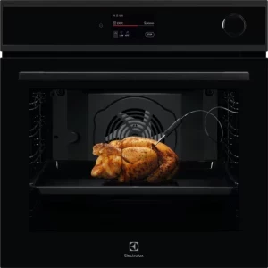 Electrolux EOC9P3XH, Electric, 72 L, Autocuratare pirolitica, SteamCrisp, SteamPro, CookSmart, Assisted Cooking, AI TasteAssist, My Electrolux Kitchen, Grill, Clasa A++, Negru