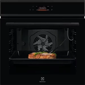 Electrolux EOE8P39H, Electric, 72 L, Autocuratare pirolitica, Assisted Cooking, My Electrolux Kitchen, Grill, Clasa A+, Negru