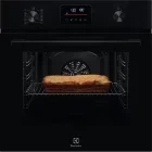 Cuptor incorporabil Electrolux LOF4P06BK, Electric, 65 L, Autocuratare pirolitica, Even Cooking, Grill, Clasa A+, Negru