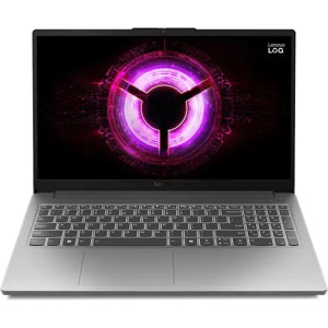 Laptop Lenovo Gaming 15.6 LOQ 15ARP10E, FHD IPS 144Hz, Procesor AMD Ryzen™ 7 170 (16M Cache, up to 4.75 GHz), 16GB DDR5, 512GB SSD, GeForce RTX 4050 6GB, No OS, Luna Grey