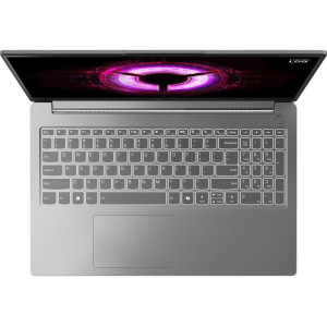 Lenovo Gaming 15.6'' LOQ 15ARP10E, FHD IPS 144Hz, Procesor AMD Ryzen™ 7 170 (16M Cache, up to 4.75 GHz), 16GB DDR5, 512GB SSD, GeForce RTX 4050 6GB, No OS, Luna Grey