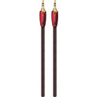 Cablu audio Audioquest Golden Gate, Jack 3.5 mm Male - Jack 3.5 mm Male, 1.5m, negru-rosu