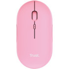 Mouse Trust Puck Wireless & Bluetooth Pink