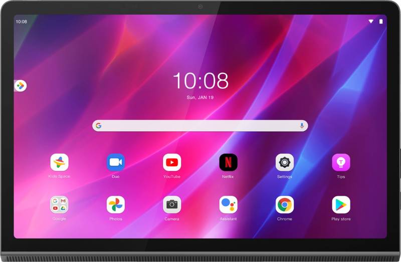 Tableta Lenovo Yoga Tab 11 YT-J706X, 11 inch Multi-touch, Helio G90T 2.05GHz Octa-Core, 8GB RAM, 256GB flash, Wi-Fi, Bluetooth, 4G, Android 11, Storm Grey