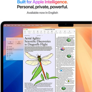 Apple 13.6'' MacBook Air 13 with Liquid Retina, Apple M4 chip (10-core CPU), 24GB, 512GB SSD, Apple M4 10-core GPU, macOS, Silver, INT keyboard, 2025